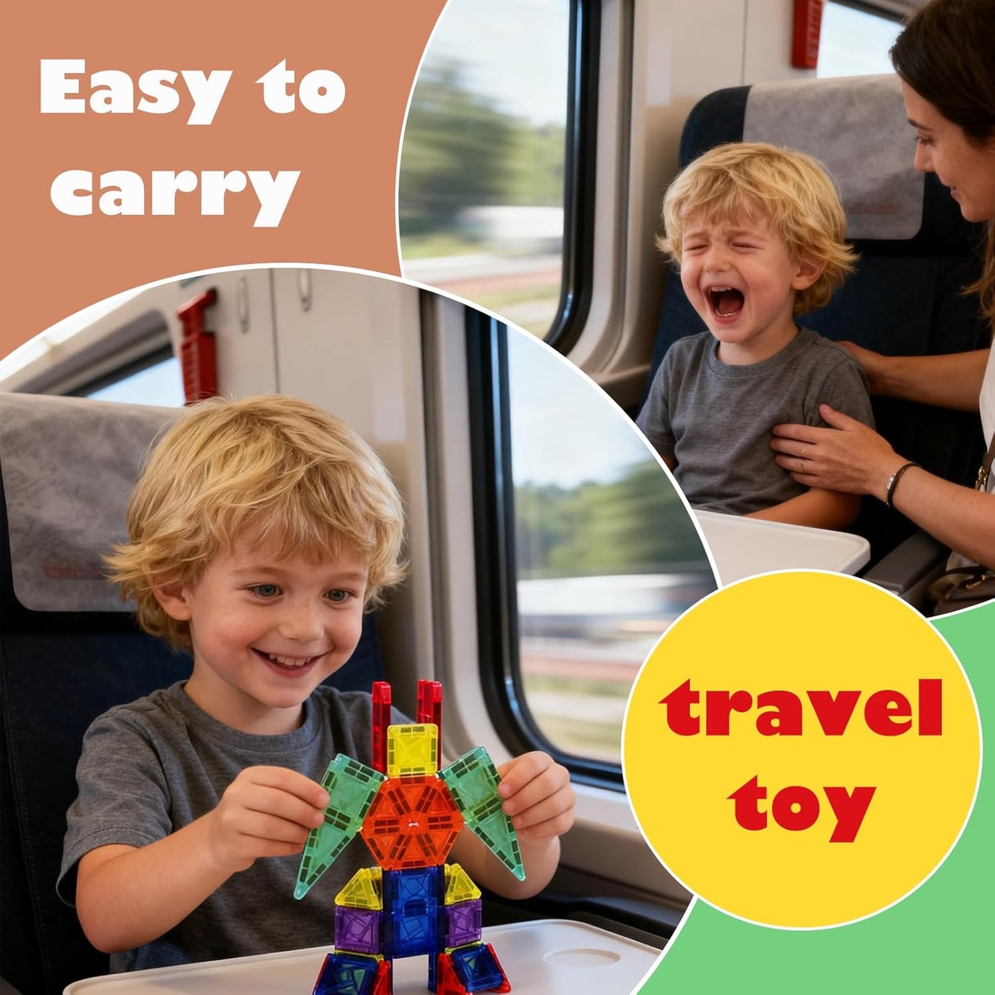 đLast Day Special 49% OFFâMini Magnetic Tiles Building Blocks