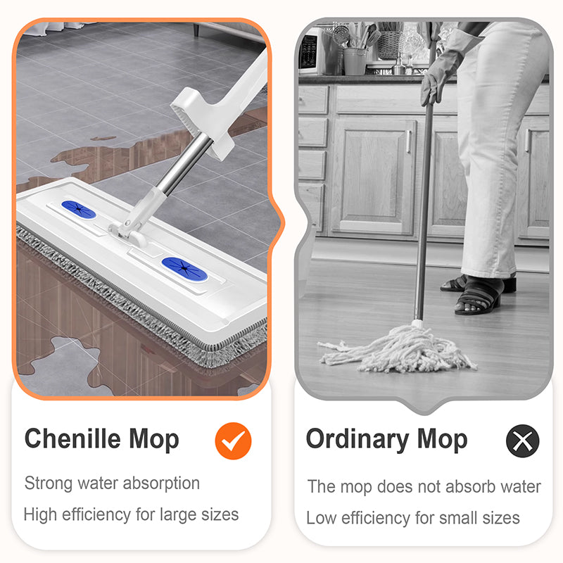 🏆New Style Large Flat Mop