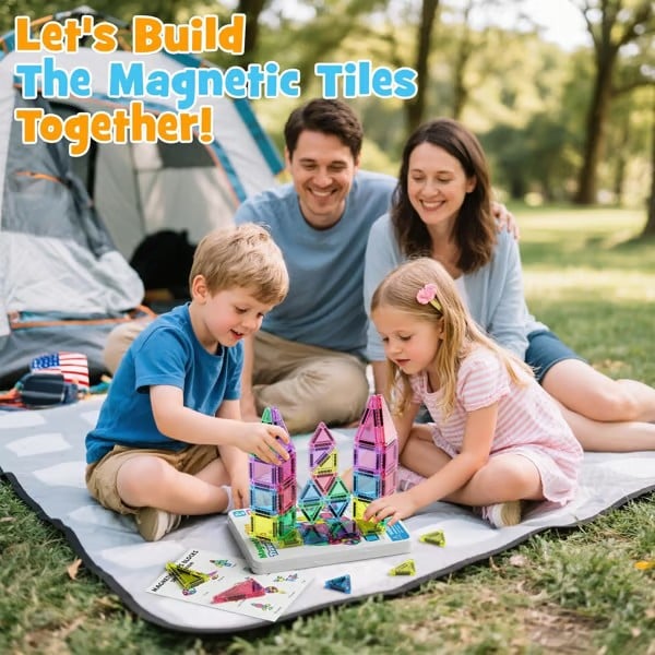 đLast Day Special 49% OFFâMini Magnetic Tiles Building Blocks