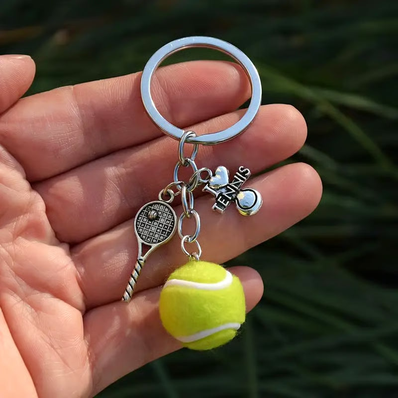 🎾✨Love Tennis Keychain