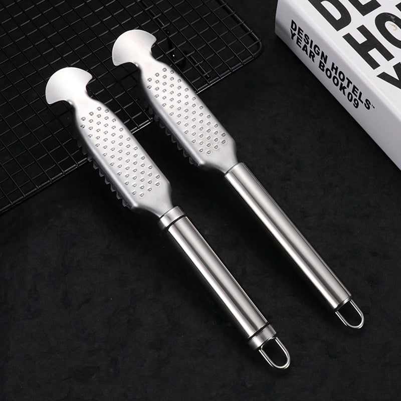 Sharp Stainless Steel Fish Scaler - Buy 1 Get 1 Free