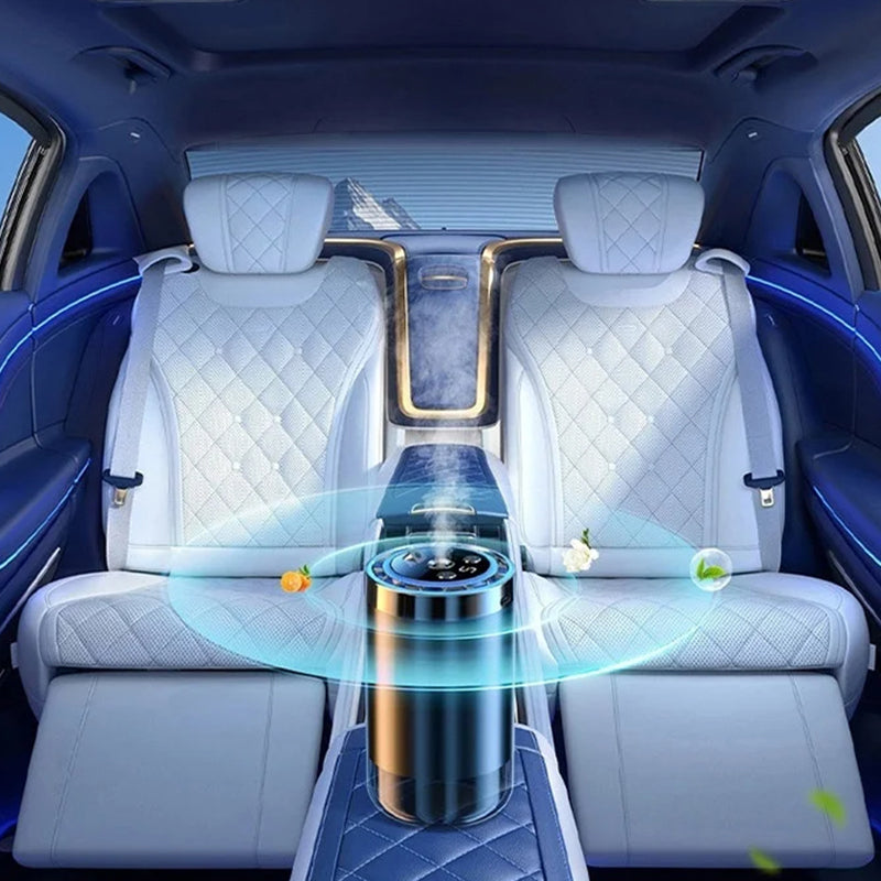 🚗Smart Car Diffuser Set with Light & Spray Modes🔥