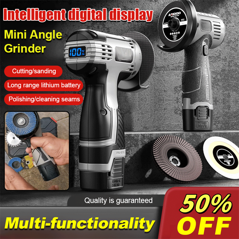 Multifunctional Angle Grinder With Digital Display