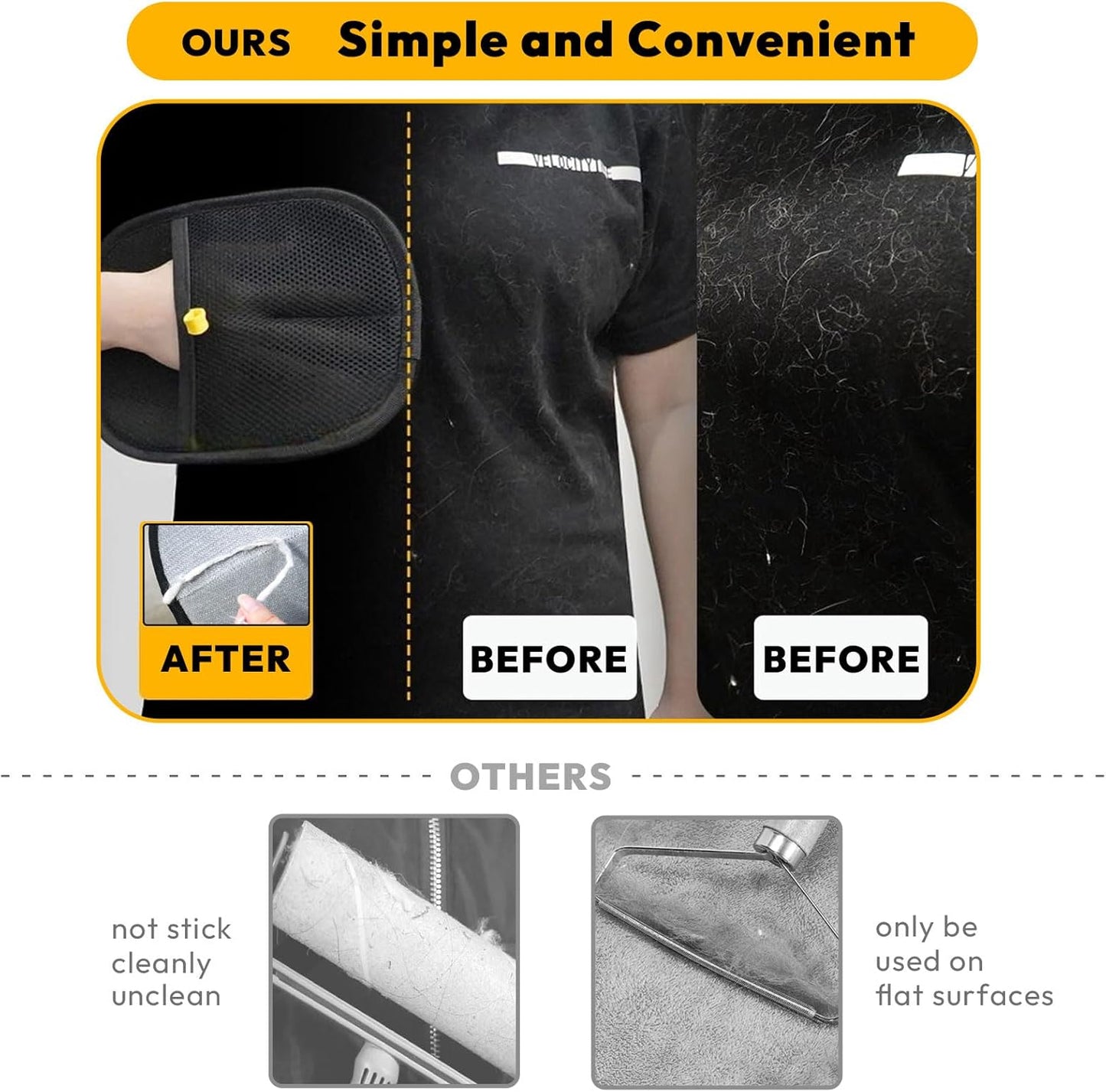 BUY 1 GET 1 FREE Gloves for hair removal of animals