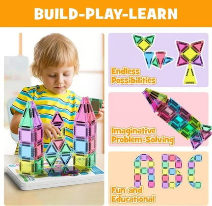 🎁Last Day Special 49% OFF—Mini Magnetic Tiles Building Blocks
