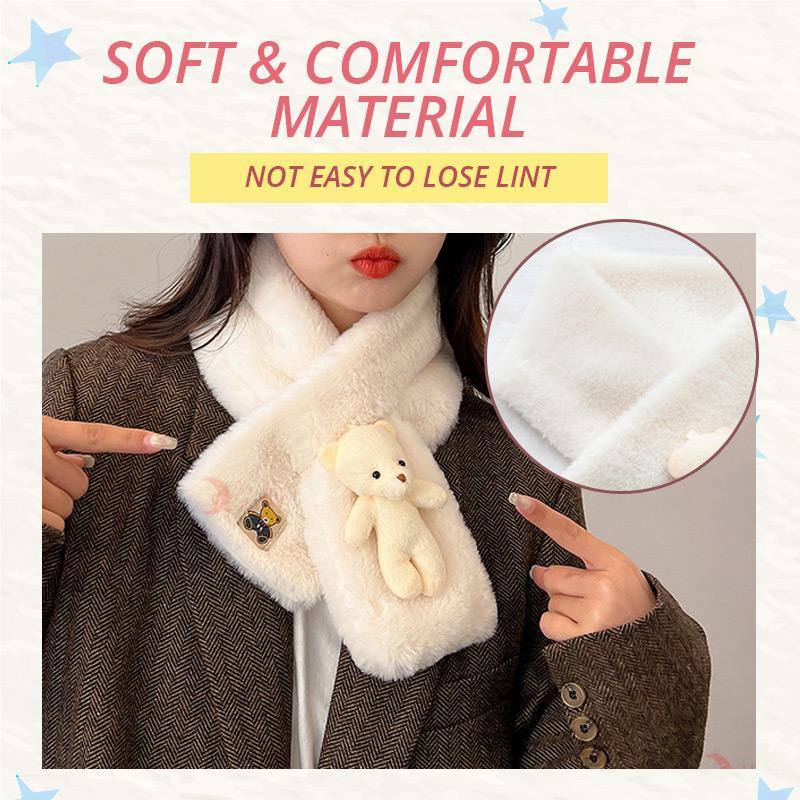 Christmas gift Cute Bear Cross Neck