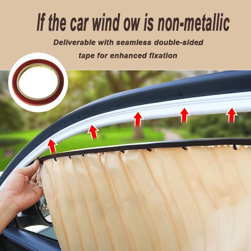 🌥️🔥Universal Fit Magnetic Car Side Window Privacy Sunshade🚗