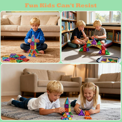 🎁Last Day Special 49% OFF—Mini Magnetic Tiles Building Blocks