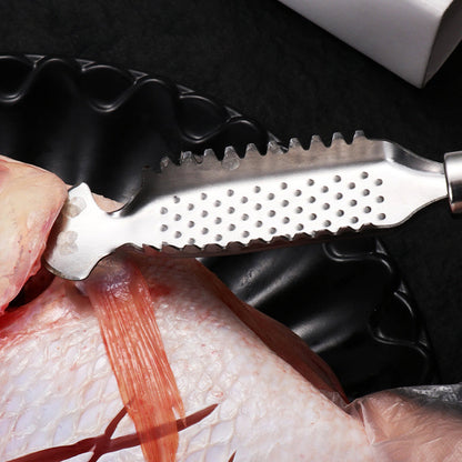 Sharp Stainless Steel Fish Scaler - Buy 1 Get 1 Free