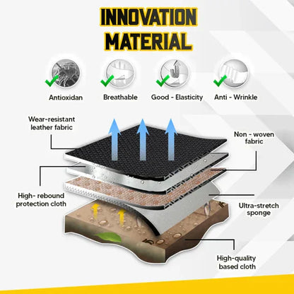 Breathable and non-slip cotton car seat covers