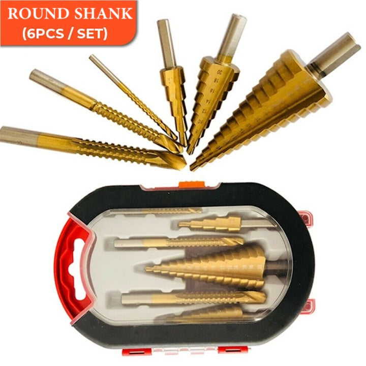 Titanium Plating Drill Bit Set¨6pcs
