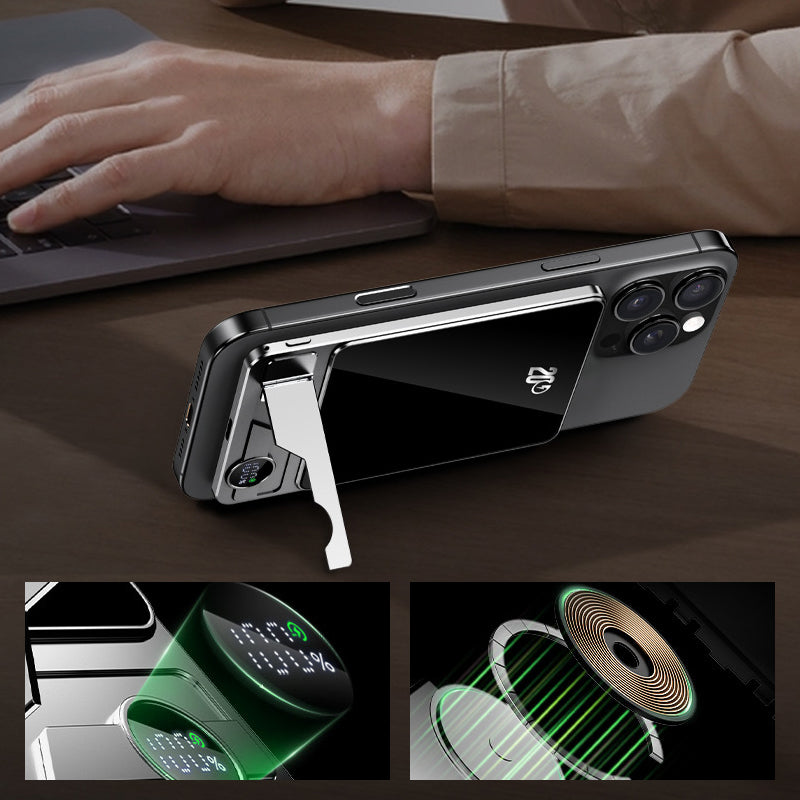 Dual Mode Magnetic Power Bank with Stand