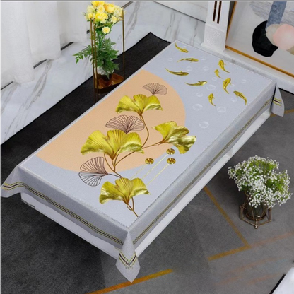 Heat-Resistant Waterproof Oil-Proof PVC Tablecloth
