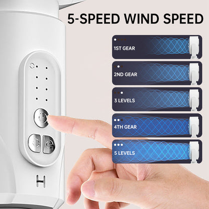 USB-Powered Silent Energy-Saving Airflow Floor Fan